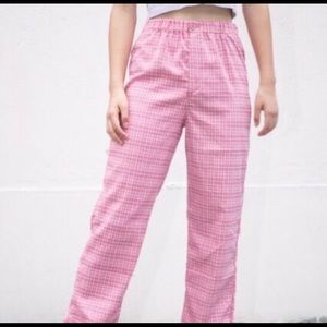 NWT Brandy Melville PINK Tilden Pants😦 hella rare